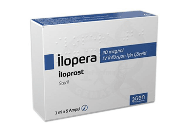 ILOPERA 20 MCG/ML IV INF. ICIN COZ. ICEREN 5 AMPUL
